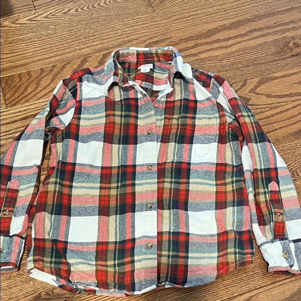 Crewcuts Multicolor Plaid Shirt - Picture 2 of 2